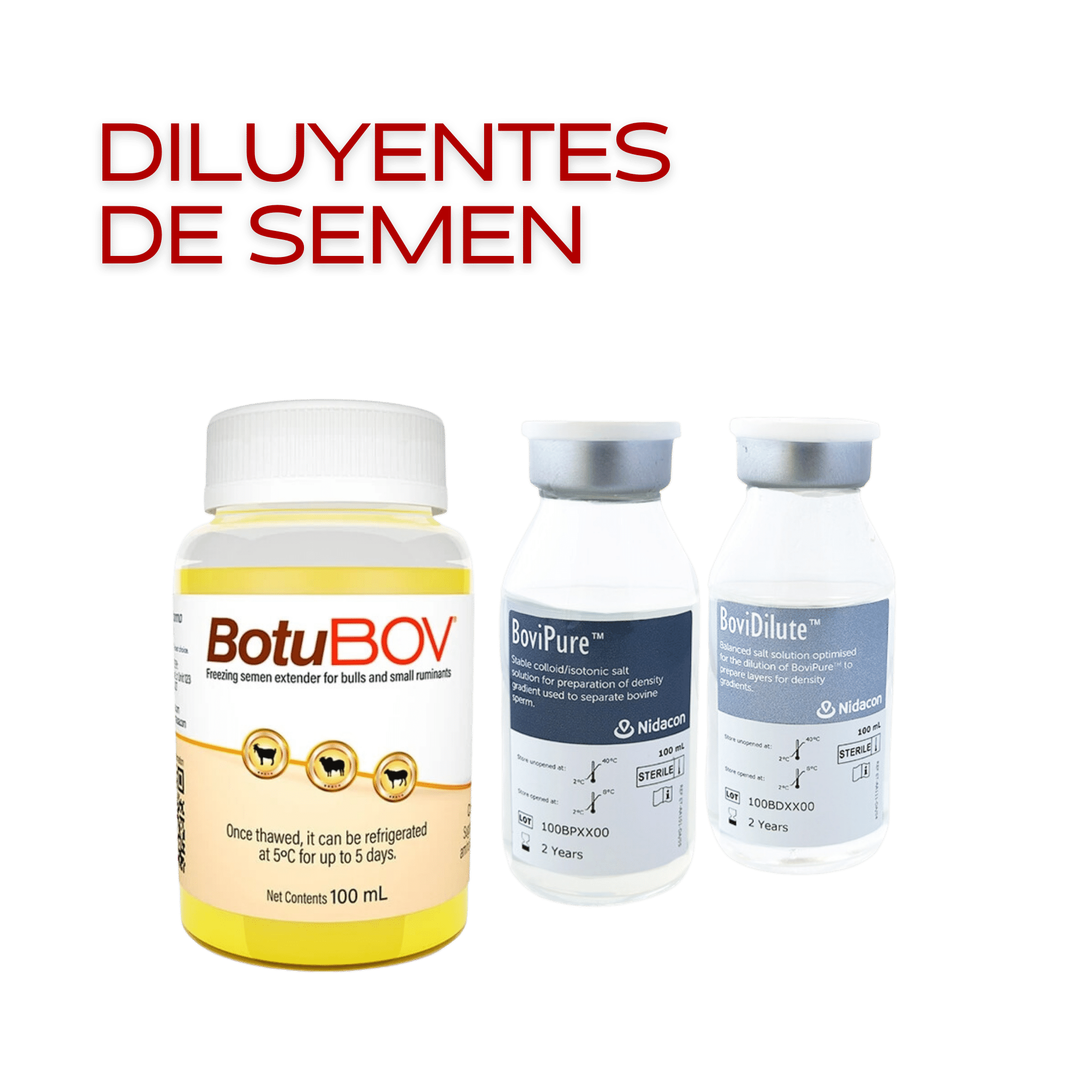 Diluyentes de semen bovino ARBiotech